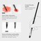 ARTIFY 12 PCS Watercolor Brushes, Synthetic Nylon Paint Brushes for Watercolor, Acrylic, Gouache & Oil Painting, Includes Detail Paint Brushes, Round, Flat, Cat's Tongue,Liner, Intermediate Series